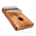 Piano à pouce en bois d&#39;acacia